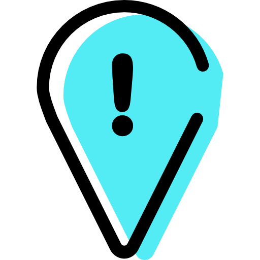 Espace Reserve, Mapmarker, Avertissement Gratuit De Color