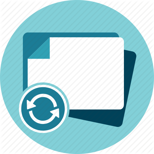 Blank, Document, Papers, Refresh, Reload, Reset Icon