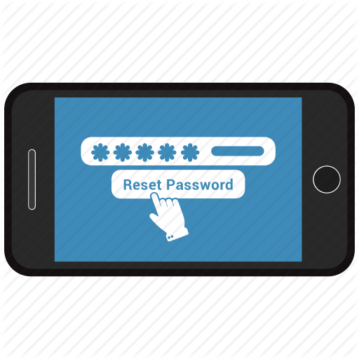 Mobile, Online, Phone, Reset Password Icon