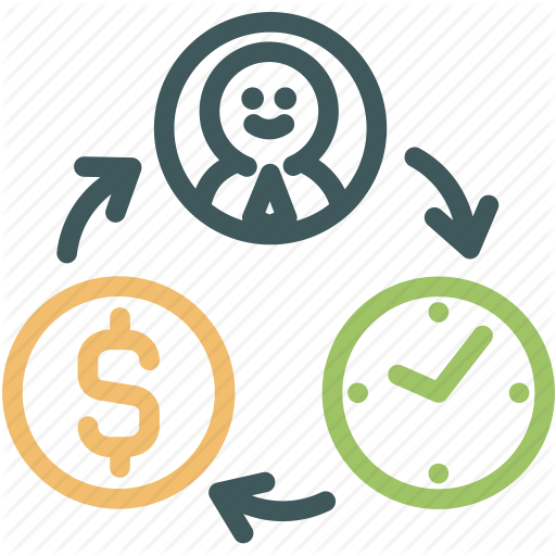 Business, Human, Money, Resource, Resources, Time, Value Icon