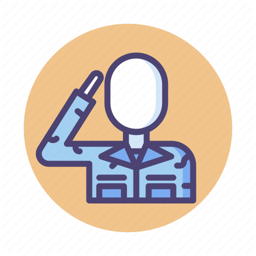 Army, Military, Respect, Salutation, Salute Icon