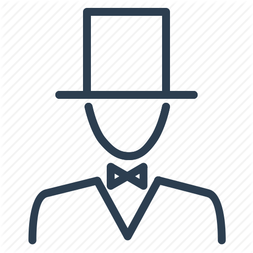 Cylinder, Fashion, Gentleman, Hat, Man, Manners, Respect Icon