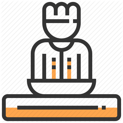 Chef, Cook, Dinner, Food, Kitchen, Lunch, Restaurant Icon