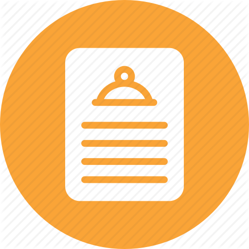 Coffee Shop, Food, Hotel, List, Menu, Restaurant Icon