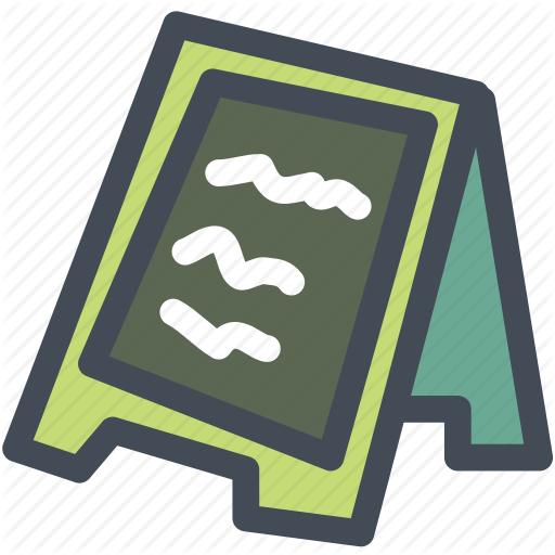 Board, Daily, Food, Menu, Restaurant Icon