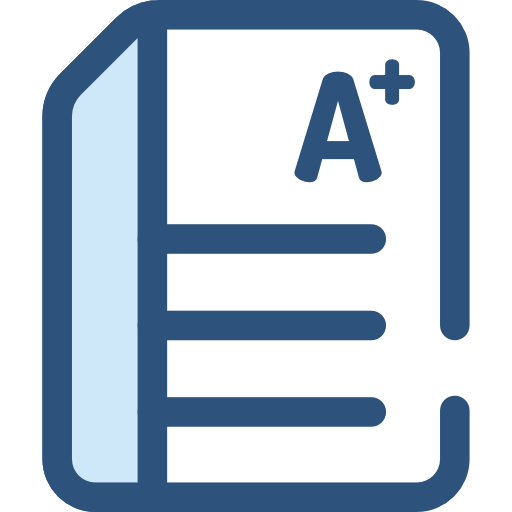 , Exam, And Folders, Test, Education, Result, Results Icon