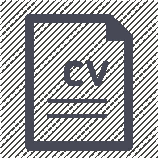 Resume And Cv Icon Curriculum Vitae