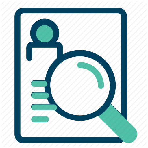 Cv, Glass, Magnifier, Resume, Summary Icon