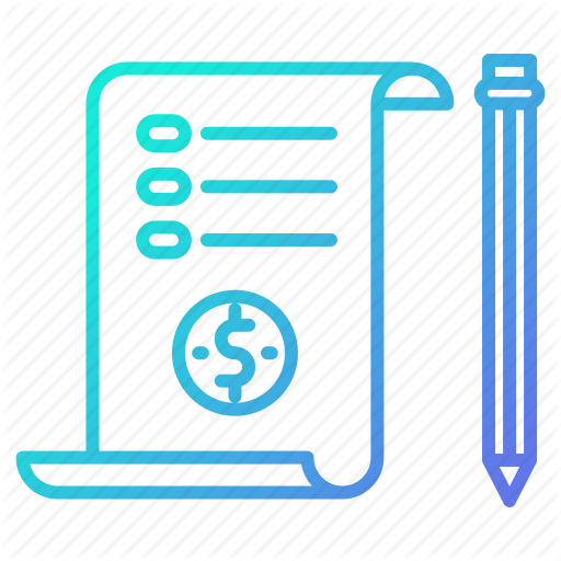 Document, List, Money, Report, Shopping And Retail Icon