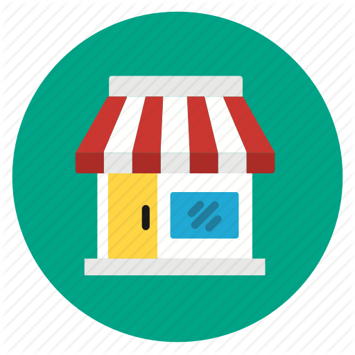 Online, Retail, Round, Shop, Shopping, Store Icon