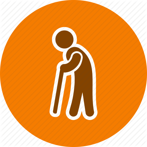 Old Man, Pension, Retirement Icon