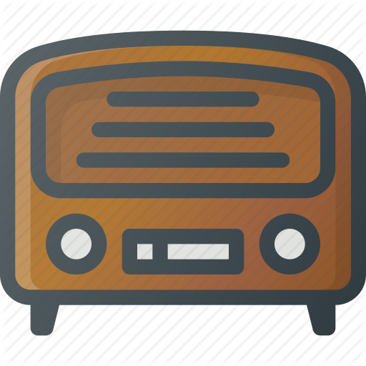 Old, Radio, Retro Icon