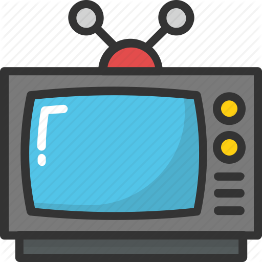 Old Tv, Retro Tv, Tv, Tv Set, Vintage Tv Icon