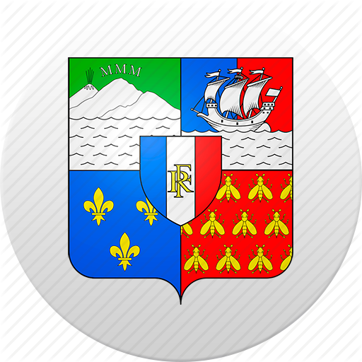 Country, Reunion, State, State Emblem Icon