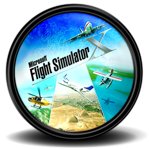 Micosoft Flight Simulator X Icon Free Download As Png
