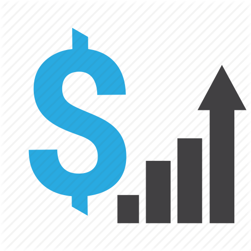 Analytics, Dollar, Finances, Graph, Growth, Money, Revenue Icon