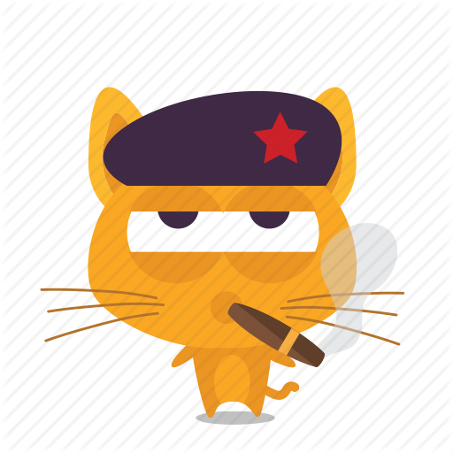 Cat, Emoji, Revolution Icon