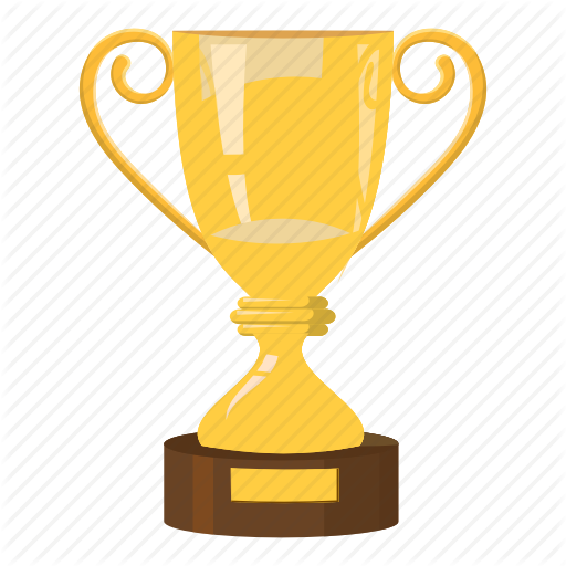 Cartoon Trophy Cartoon Cup Reward Side Trophy View Icon Icon