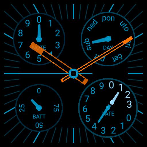 Square Rhapsody Copy For Zenwatch