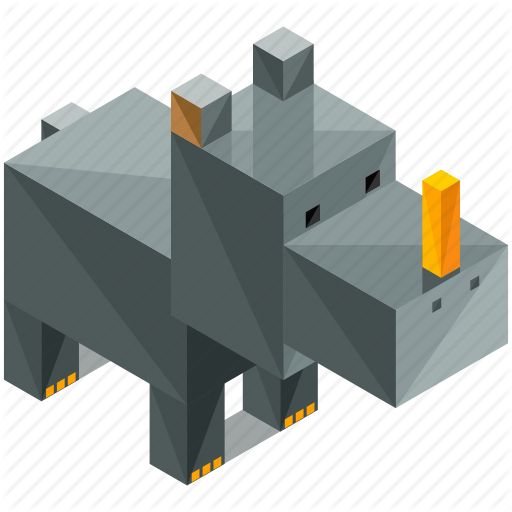 Animal, Animals, Ecology, Nature, Rhino, Wild Icon