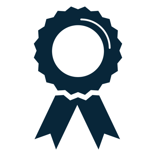 Graduation Award Ribbon Flat Icon