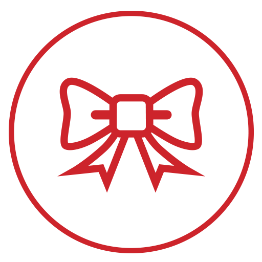 Ribbon Icon Christmas Iconset Flyinghearts Design