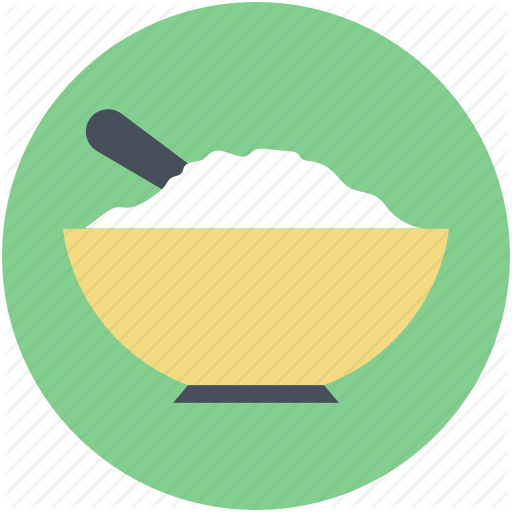 Food, Food Bowl, Meal, Rice Bowl, Spoon Icon