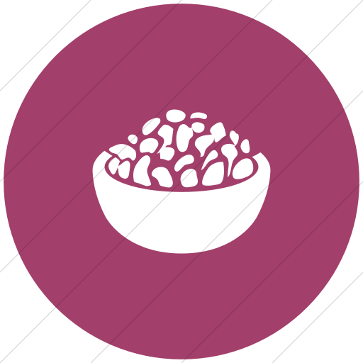 Flat Circle White On Pink Ocha Humanitarians Food Nfi