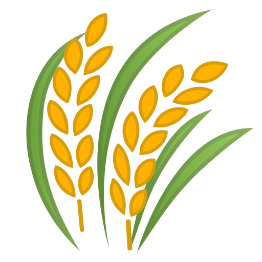 Sheaf, Of, Rice Icon Free Of Noto Emoji Animals Nature Icons