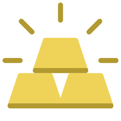 Business, Gold, Money, Rich Icon Free Of The Nucleo Flat