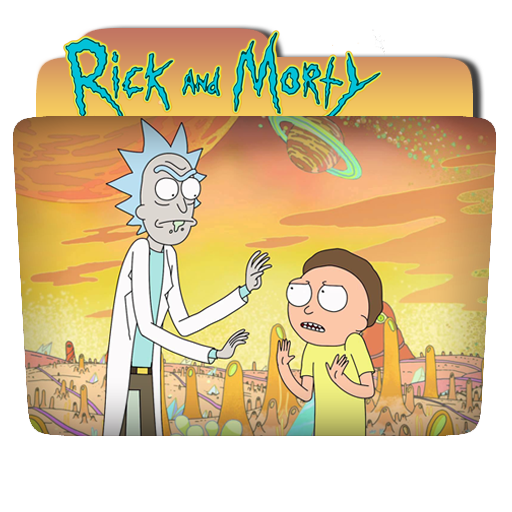 Rick And Morty Folder Icon