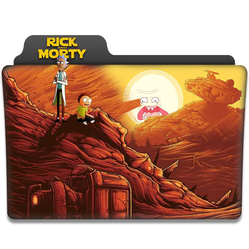 Rick And Morty Folder Icon