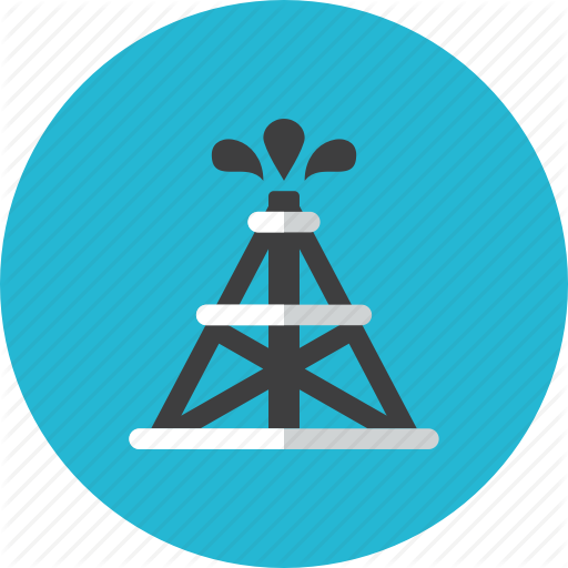 Oil, Rig Icon
