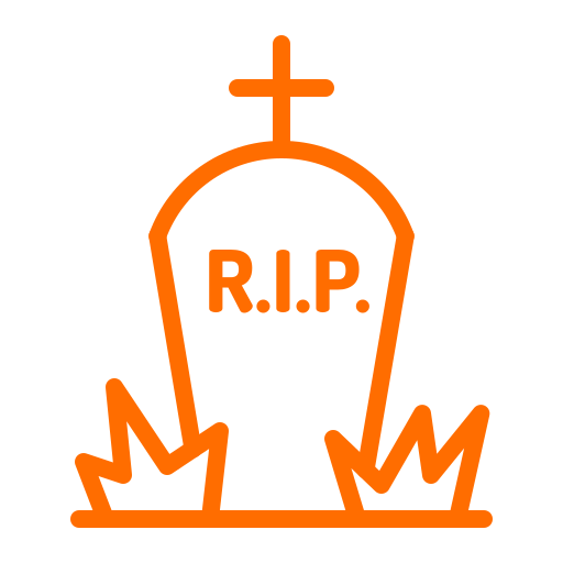 Halloween, Graveyard, Death, Cemetery, Gravestone, Rip Icon Free