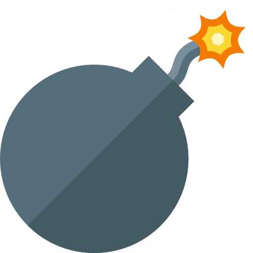Iconexperience G Collection Bomb Icon