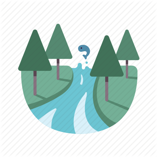 Fish, Landscape, Nature, River, Torrents Icon
