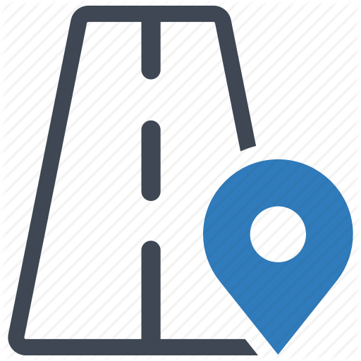 Map, Navigation, Road Icon