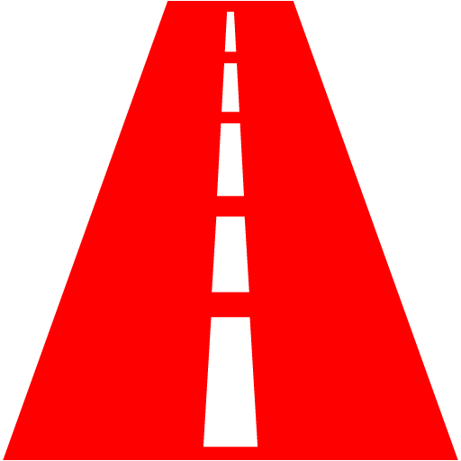 Red Road Icon