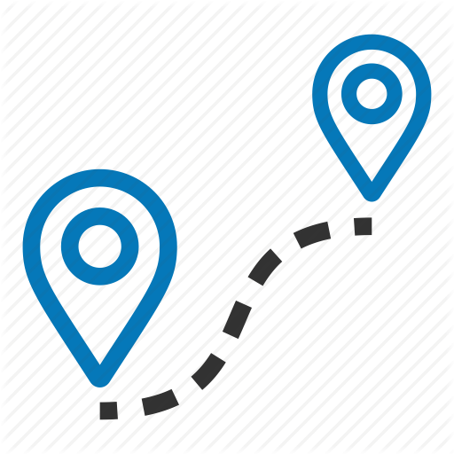 Location, Map, Navigation, Pin, Place, Road, Roadmap Icon