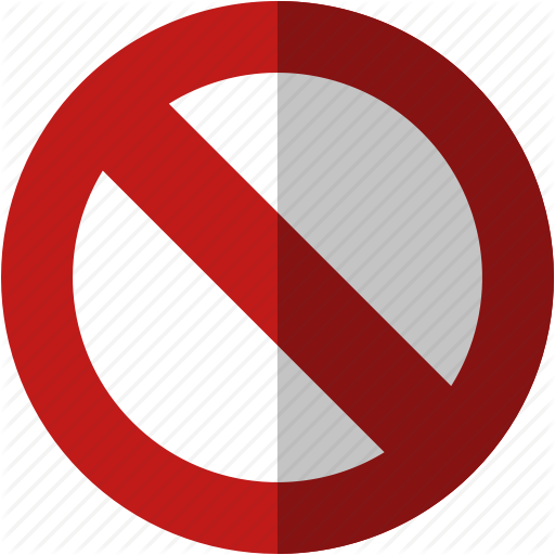 Not Allowed Sign Transparent Png Clipart Free Download