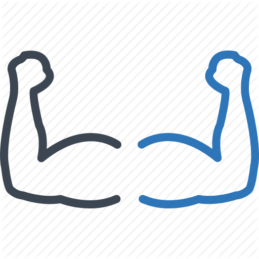 Power, Robust, Solid, Stability, Strength, Strong Icon