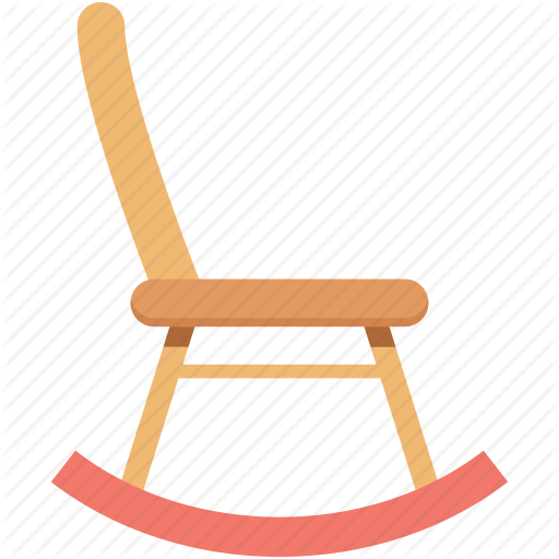 Chair, Furniture, Oak Furniture, Rocker Chair, Rocking Chair Icon
