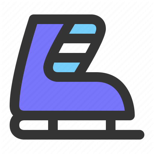 Roller, Skate, Skating, Ski, Snowboard, Winter Icon