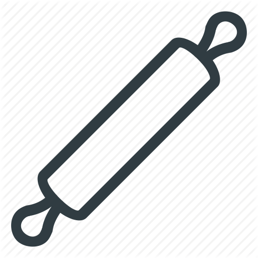 Kitchen, Pin, Rolling Icon