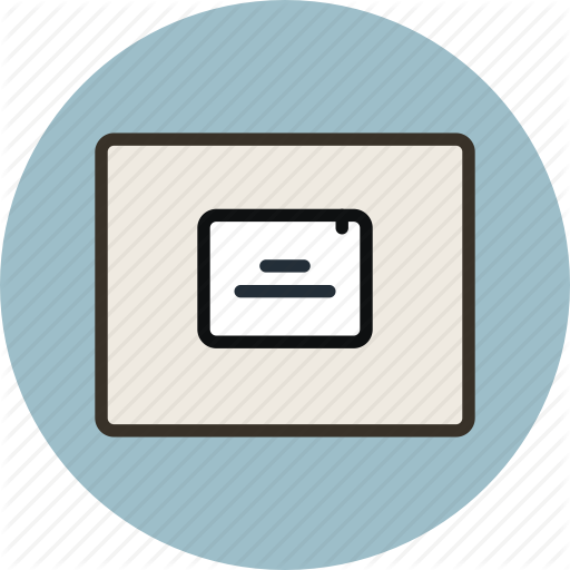 Grid, Layout, Popup, Window, Wireframe Icon