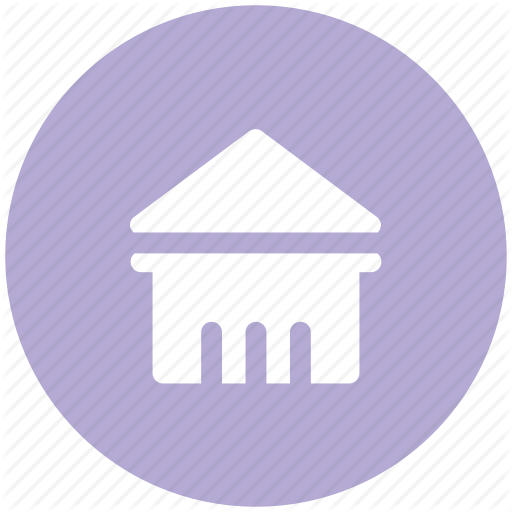 Building Columns, Bureau, Pantheon, Rome Icon