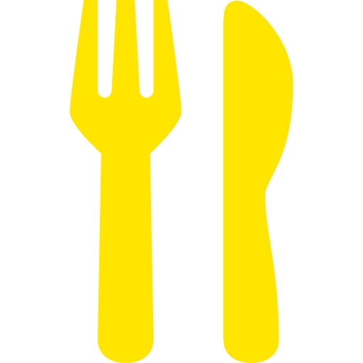 Cutlery, Fork, Kinfe, Dining Room Icon