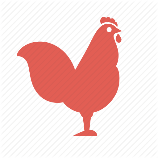 Bird, Carcasses, Cooking, Farming, Food, Poultry, Rooster Icon