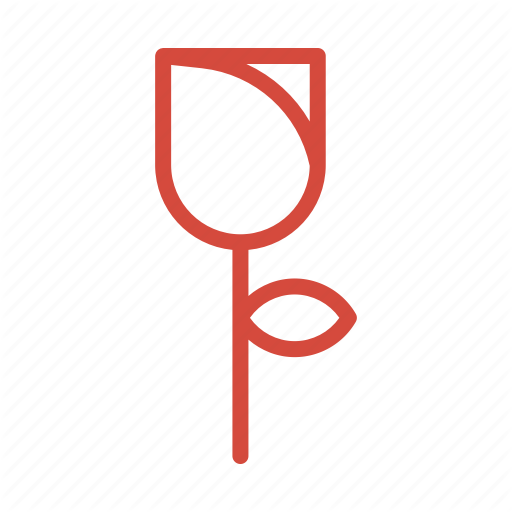 Flower, Rose Icon