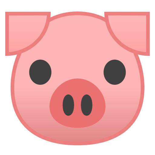 Pig Face Icon Noto Emoji Animals Nature Iconset Google